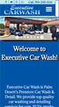 Mobile Screenshot of executive-carwash.com